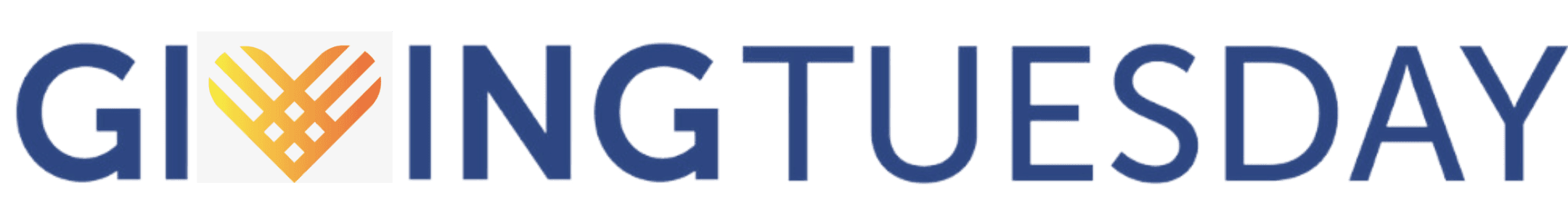 Giving Tuesday logo with a stylized heart-shaped icon.